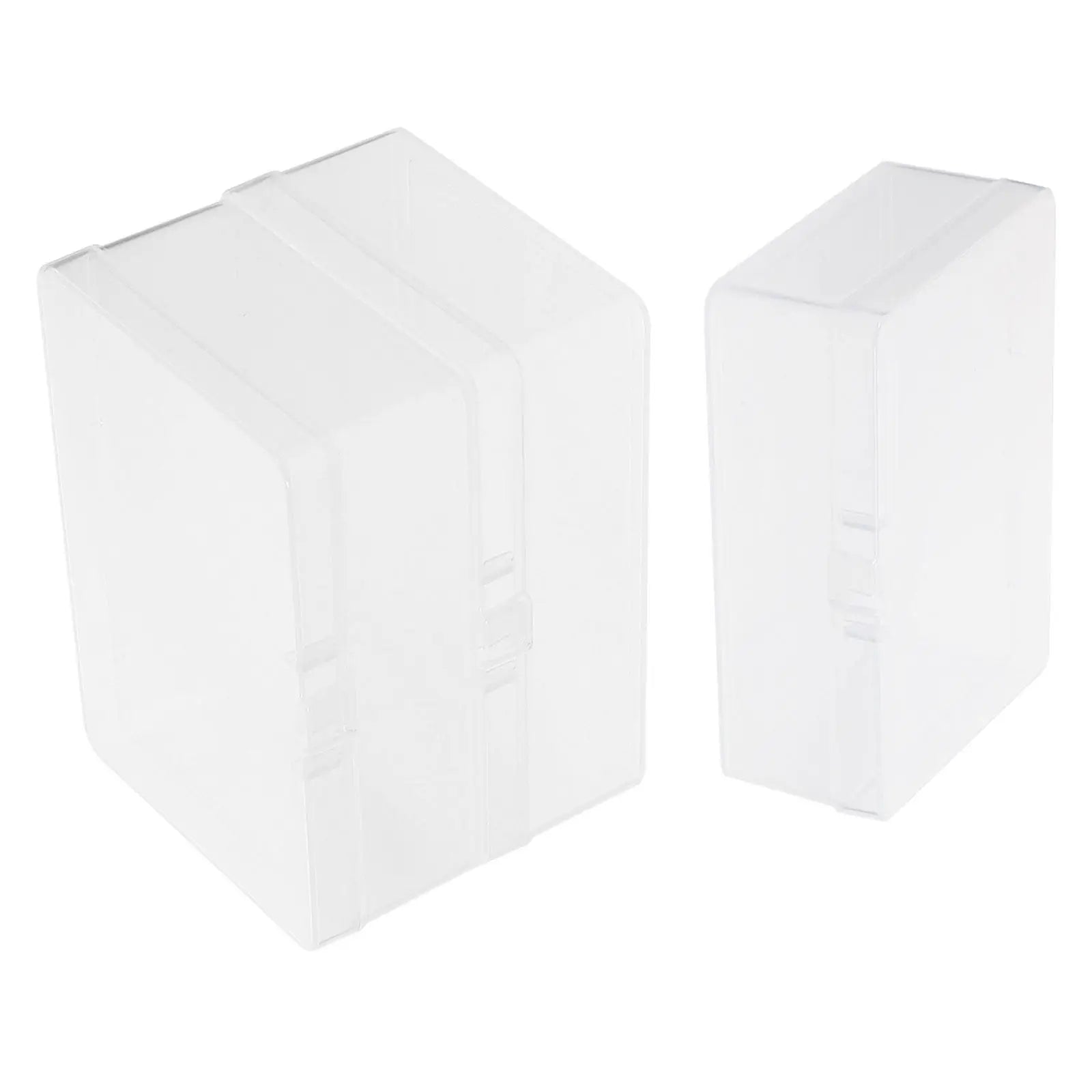 Smooth Surface Transparent Card Storage Container Box Playing Cards