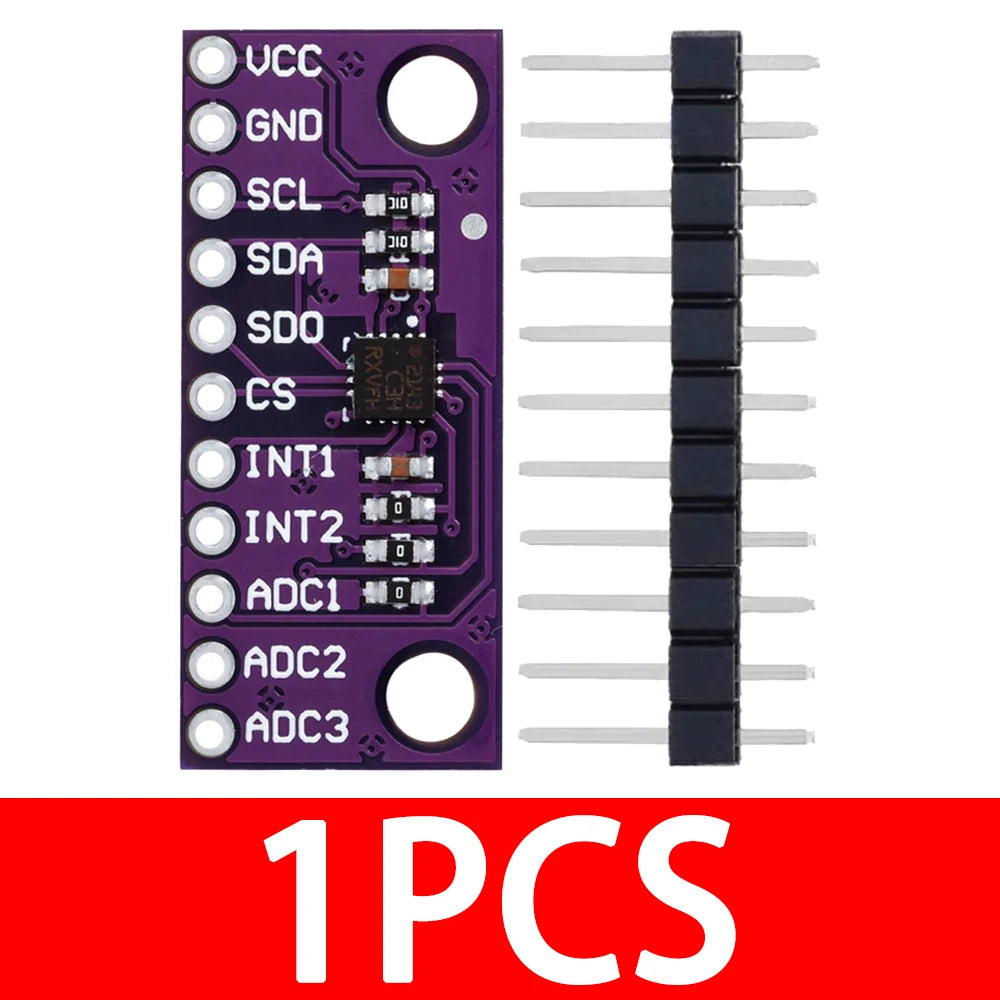 LIS3DSH LIS3DH high-resolution three-axis accelerometer triaxial accelerometer module for arduino Zpaxo 1PCS