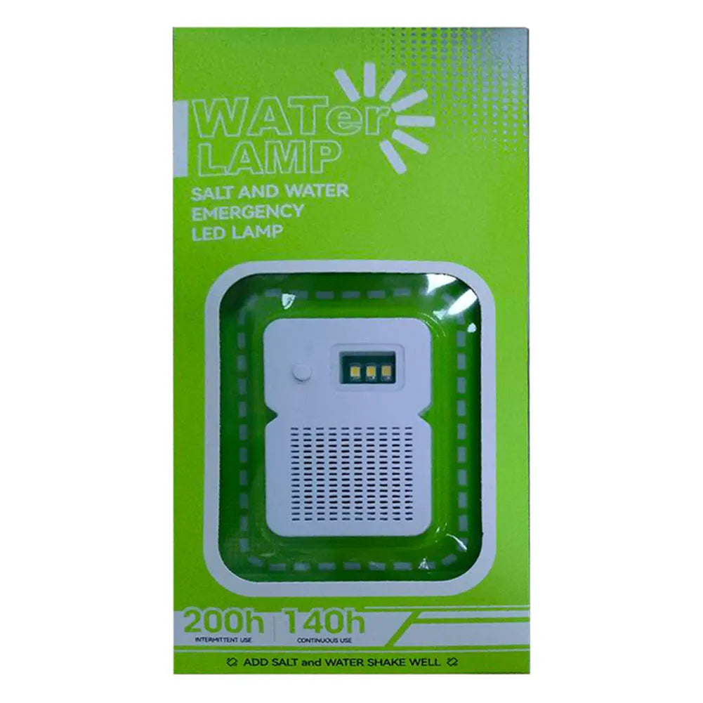 LED Salt Water Emergency Lamp 50LM Portable Camping Waterproof Zpaxo A