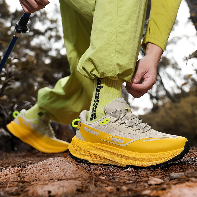 Men's Casual Sneakers Luxury Trainer Shoes Breathable Race Running