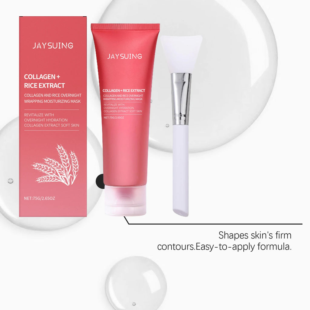 Jaysuing Rice Peel-Off Mask – Brighten, Moisturize & Anti-Aging Peel-Off Face Mask Zpaxo