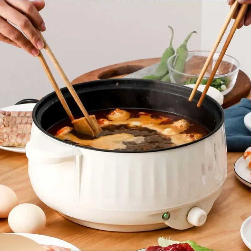 220V Multi Cookers Single/Double Layer Electric Pot 1-2 People Household Non-stick Pan Hot Pot Rice Cooker Cooking Appliances Zpaxo