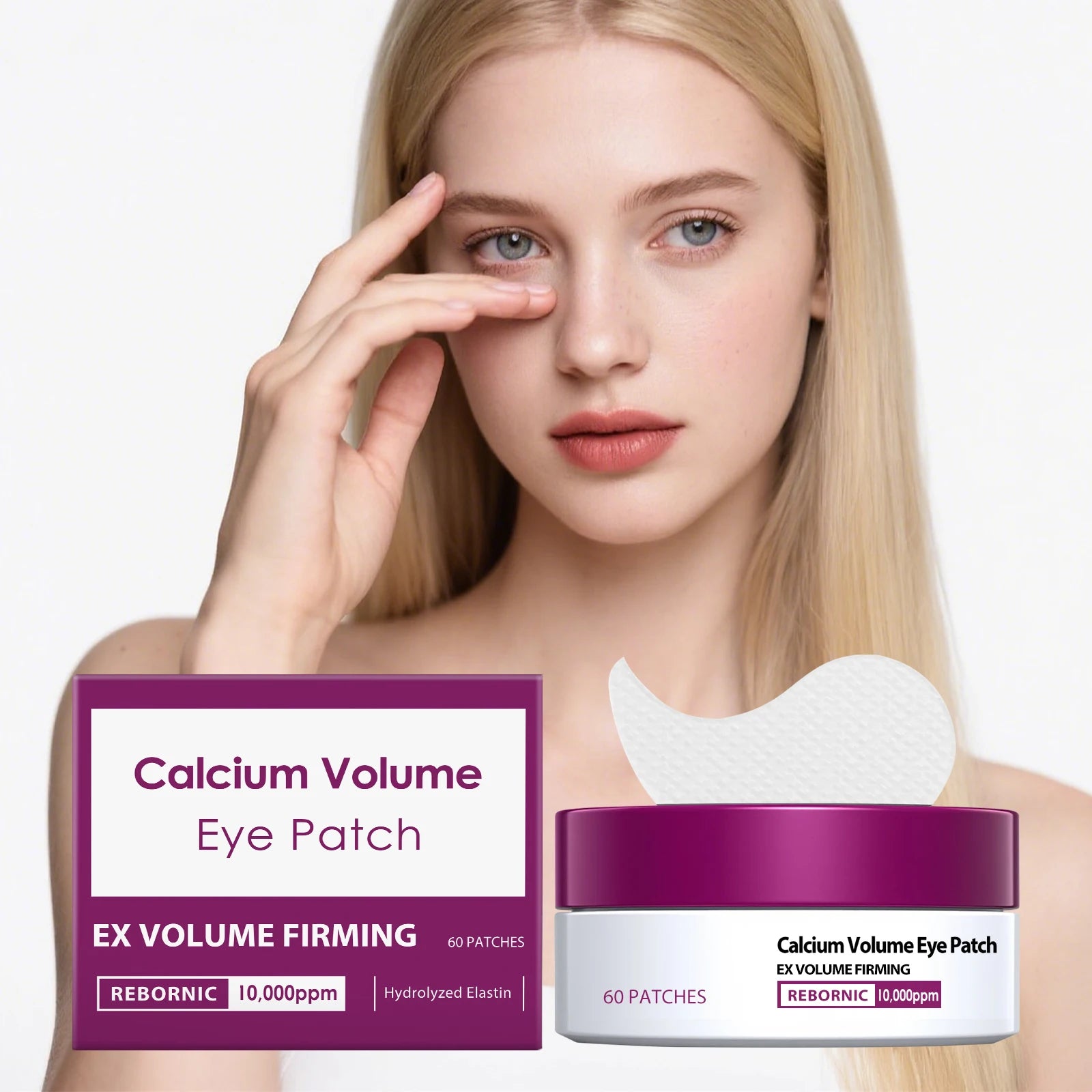 Hoygi Collagen Eye Patches – Anti-Puffiness & Firming (60 ct) Hydrogel Eye Patches Zpaxo