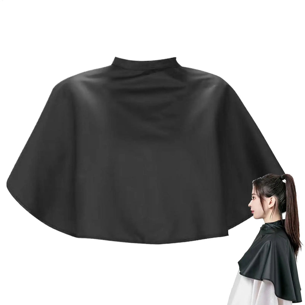 Black Hairdressing Cape Professional Hair- Salon Barber Cloth Wrap