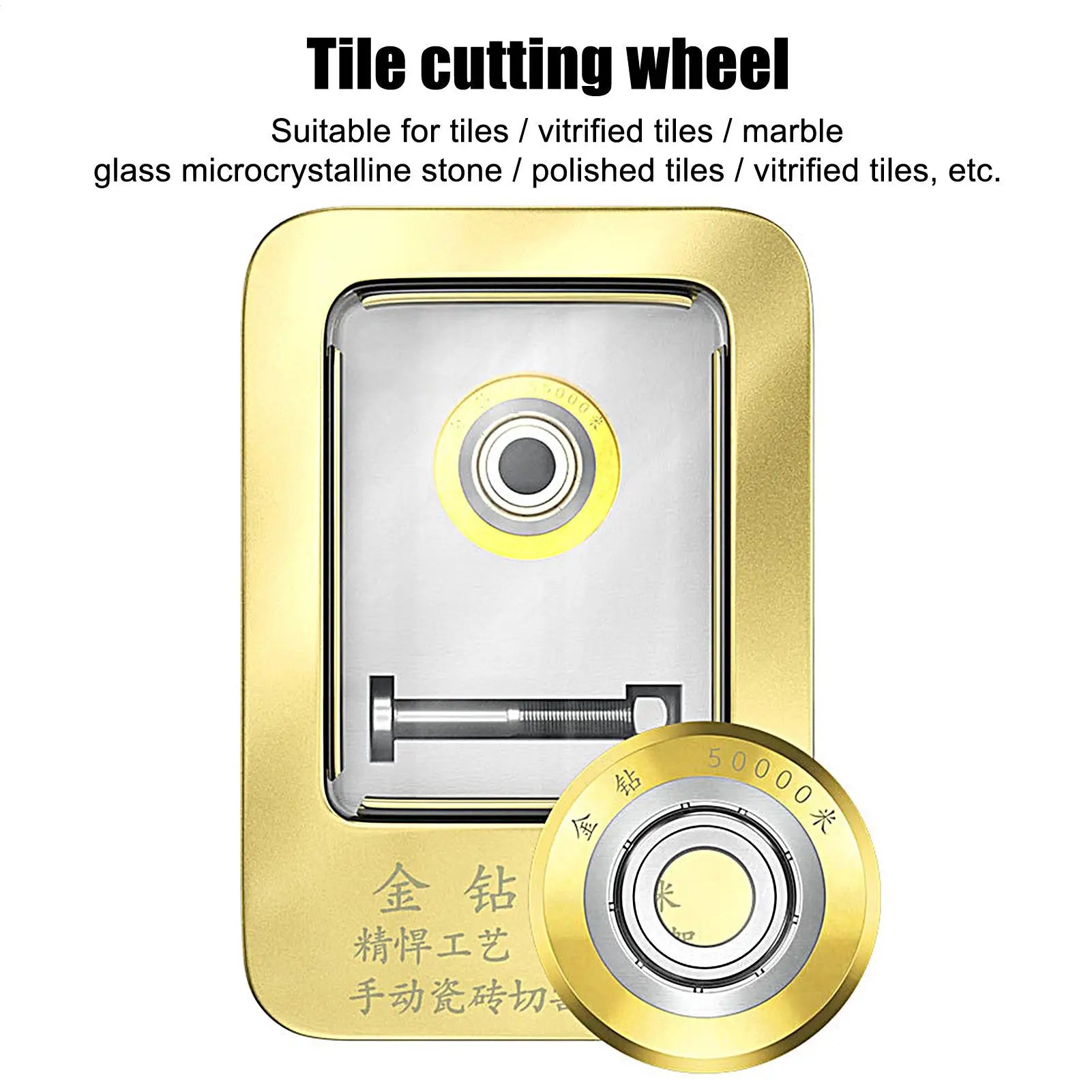 Tile Disc Cutter Glass Edge Machine Disk Cutting Wheel Ceramic Marble