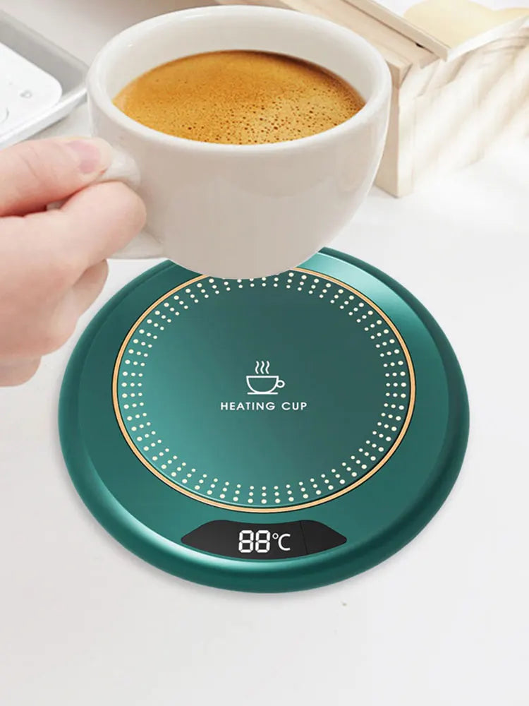 USB Coffee Mug Warmer 3 Temperature Setting Electric Beverage Warmer Coffee Warmer Plate for Coffee Milk Tea Beverage Zpaxo