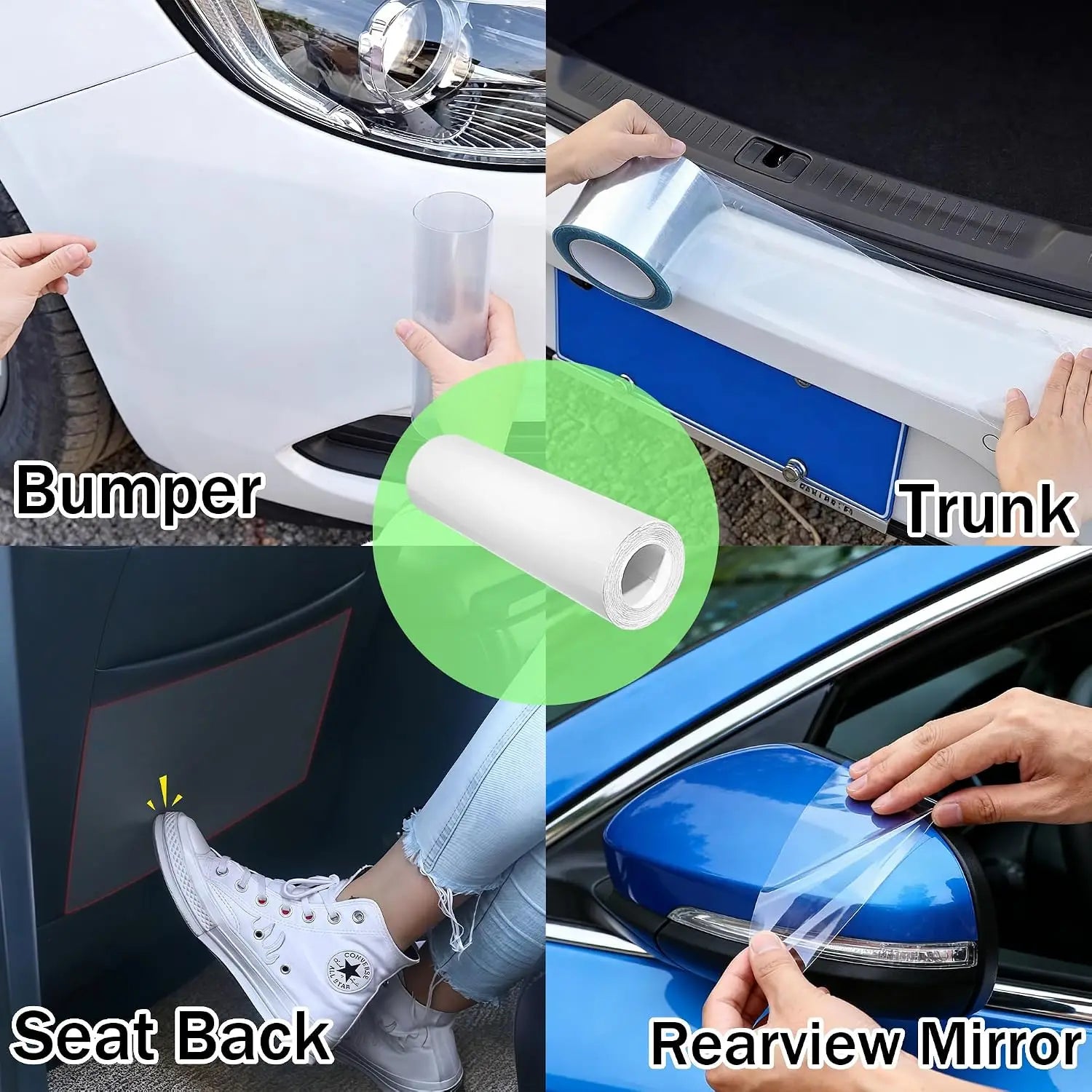 Transparent Car Paint Protection Film – Anti-Scratch Body Sticker