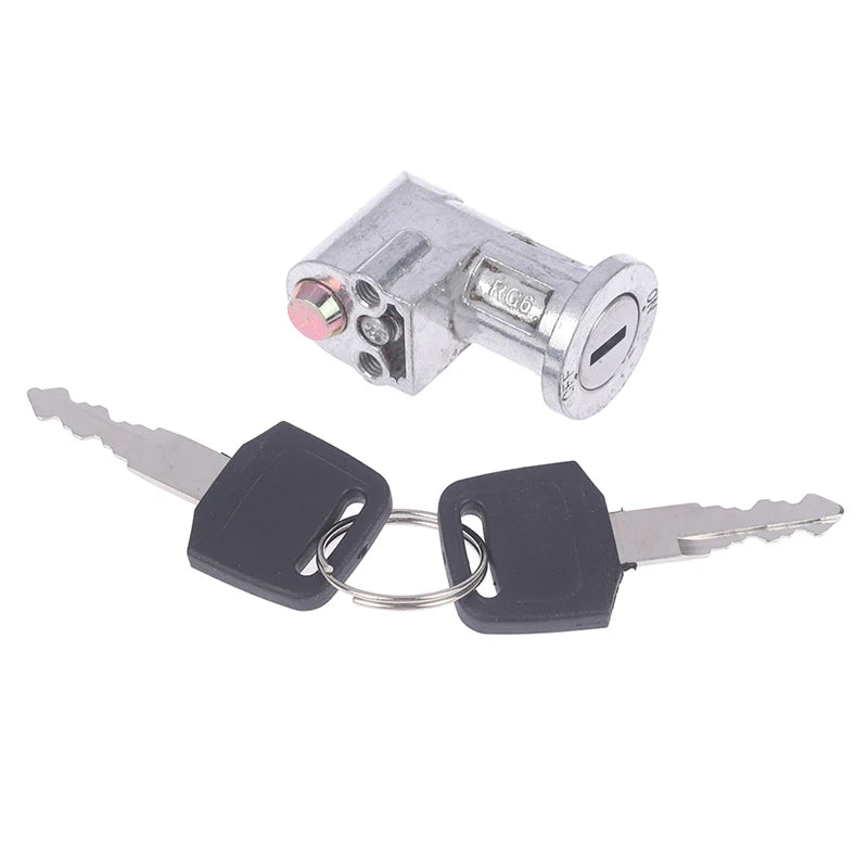 Mini Battery Charger Port Lock + 2 Keys – E-Bike & Motorcycle