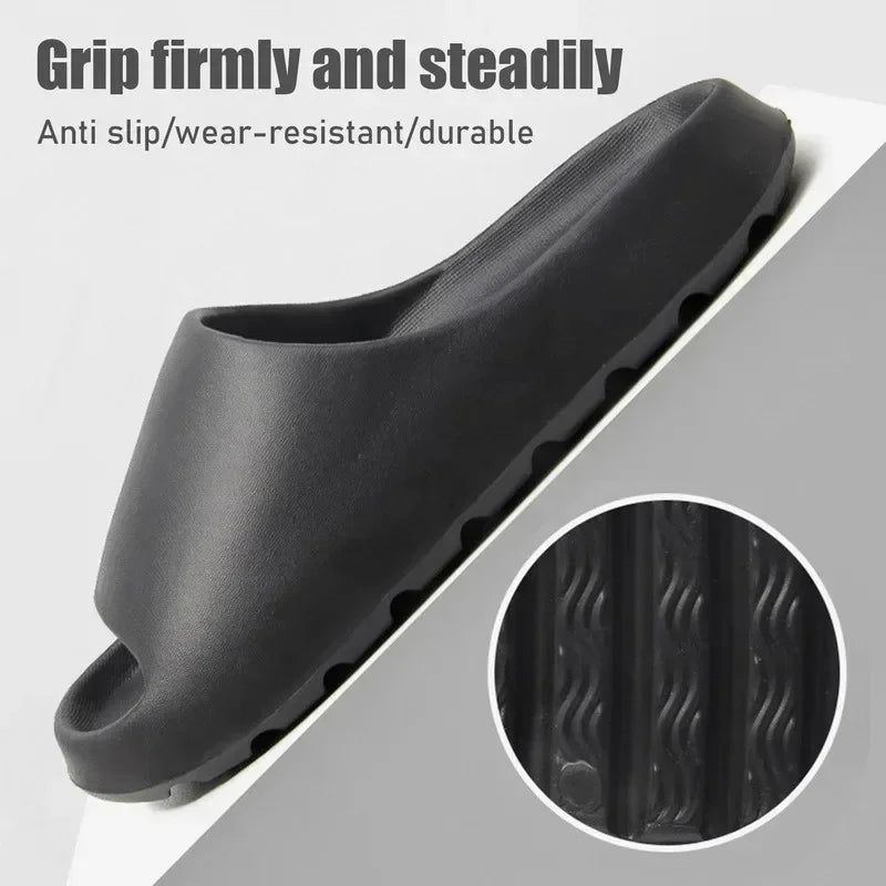 Summer Fashion Soft Bottom Beach Men Slippers Women's Sandals EVA