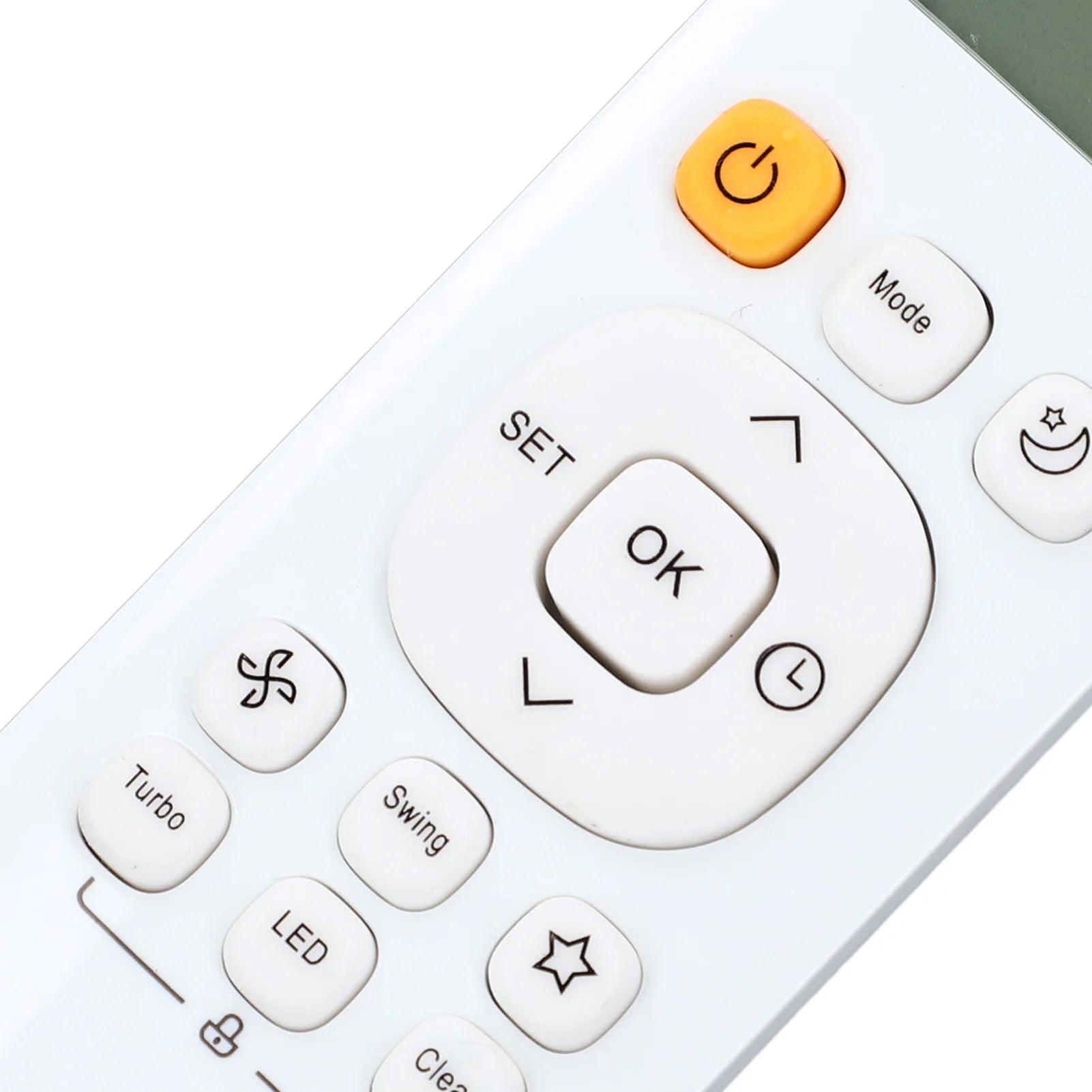 Remote Control for Air Conditioner Comfortable Grip Convenient Switch Easy to Use Replacement Remote Control for Air Conditioner Zpaxo