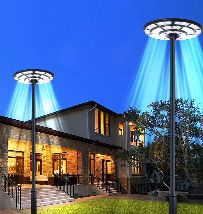 Solar Street Light 600W Radar Motion Sensor 1068pcs LED Garden Outdoor Park Road Lighting Garden Patio Security Flood Light Zpaxo