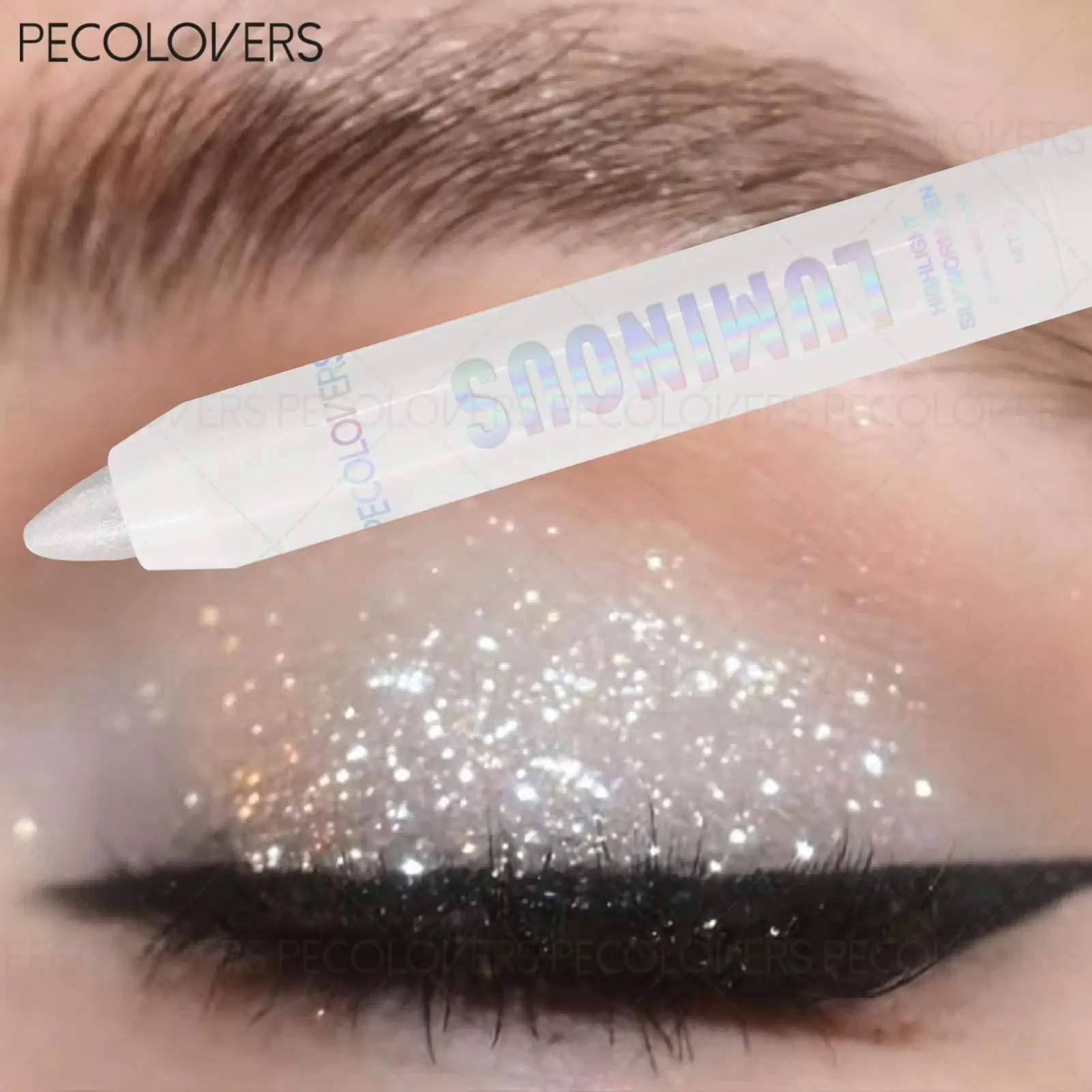 Shimmer Highlighter Eyeshadow Stick- Parkling Glitter Makeup Marker