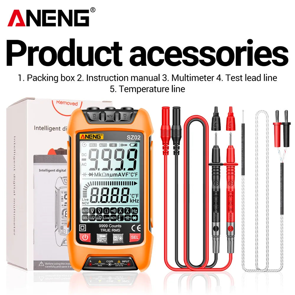 ANENG SZ01 SZ02 Range Multimetres Tools Diode Tester Professional
