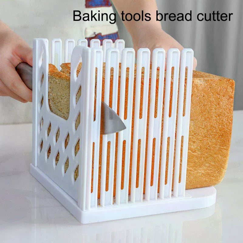 Homemade Bread Toast Slicer Stand Foldable Loaf Slicing Machine Zpaxo