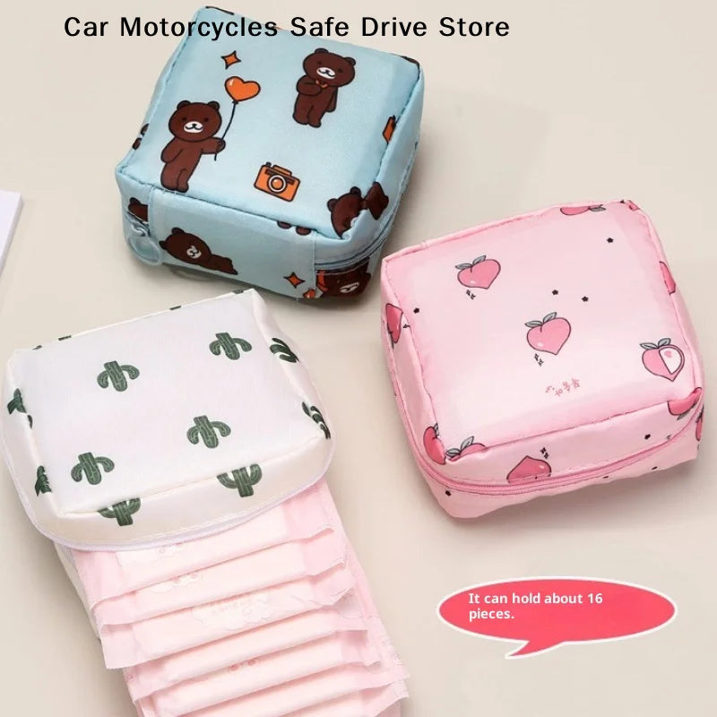CMWomen Sanitary Napkin Tampon Storage Bag Portable Waterproof