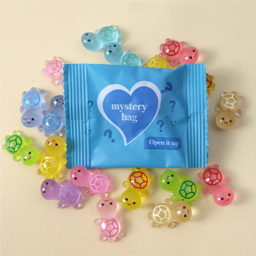 10-Pack Luminous Animal Blind Bag Surprise Mini Toy Figures Blind Box Toy Set Zpaxo Random 10Packs 1