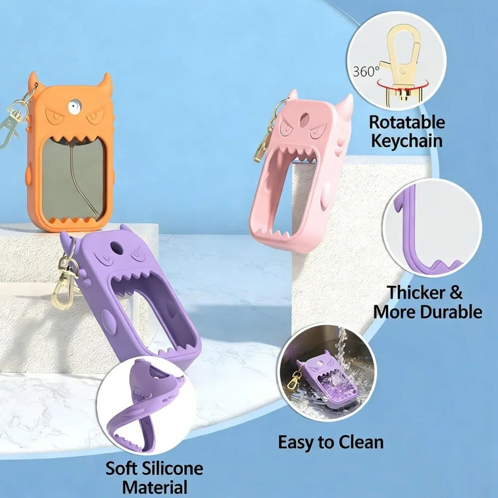 Silicone Case Touchland Hand Sanitizer Spray Holder Keychain Zpaxo