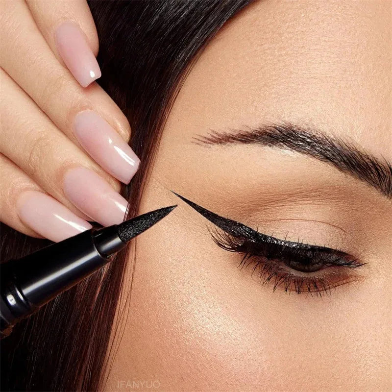 Ultra Thin Quick-dry Eyeliner Pencil Lasting Smooth Matte Black Lower Eyelash Eye Liner Pen Liquid Eyeliner Pen Eyes Cosmetics Zpaxo