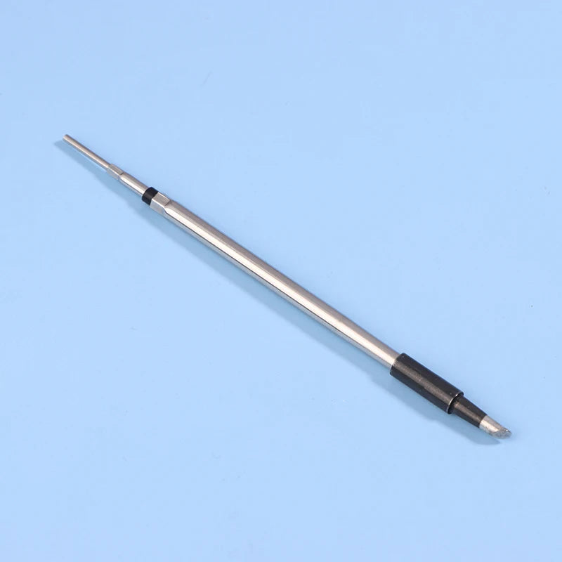 ▶1PCS Ceramic Heating Core Soldering Iron Tip Horseshoe Tip Round Pointed Stainless Steel Soldering Iron Tool Accessor Zpaxo 5133-C