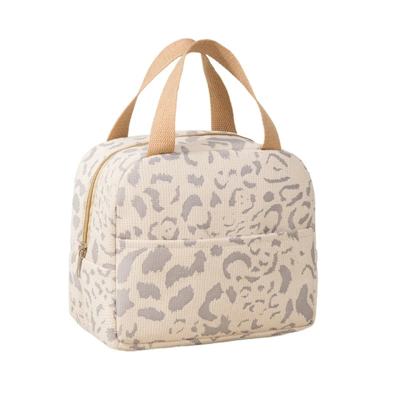 2026 New 1 Pack of Ink Pattern Insulation Bag, Bento Lunch Box Bag, Outdoor Travel Ice Pack, Picnic Bag, Lunch Bag Zpaxo