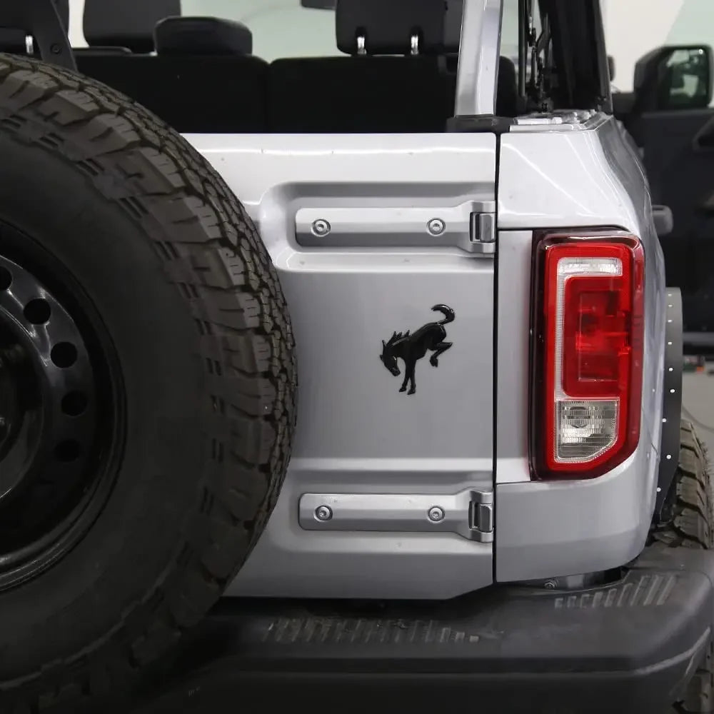 3D Black ABS Bronco Emblem Decal – Ford Bronco Sport 2020–2023