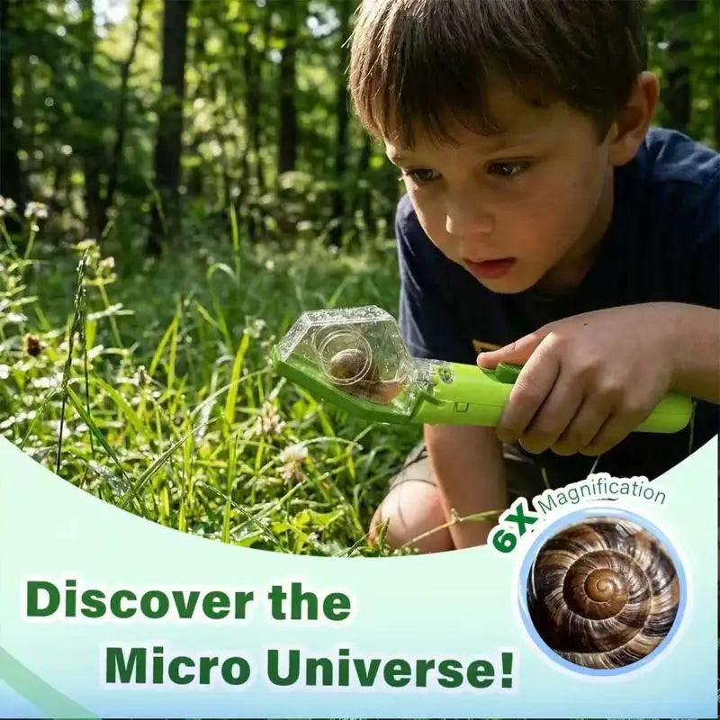 Kids Bug Catcher Magnifying Viewer Box – Science Toy Ages 6-12