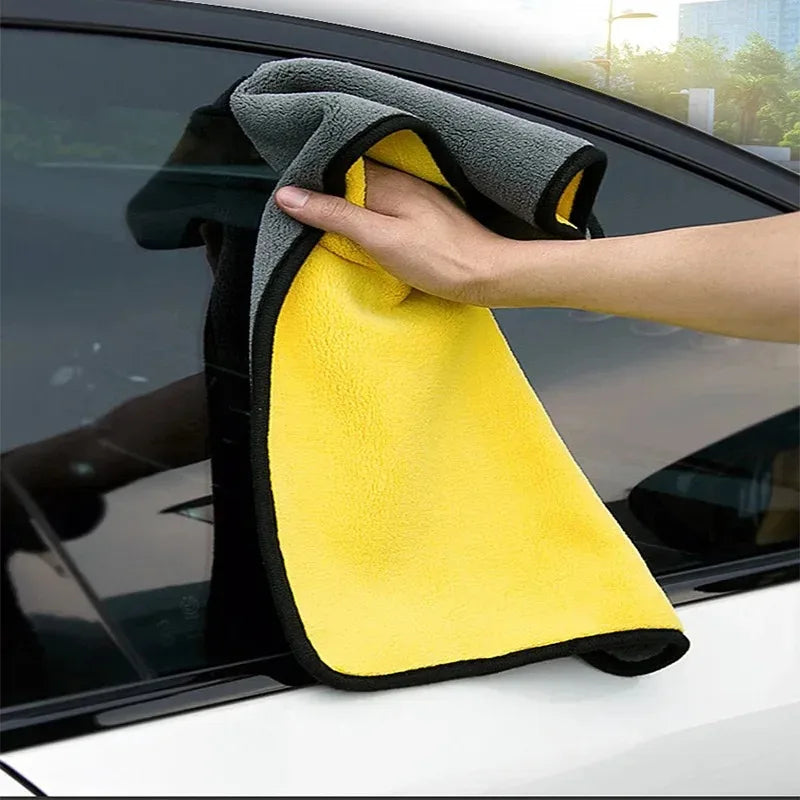 Microfiber Car Wash Towels – Ultra-Absorbent, 1–4 Pack
