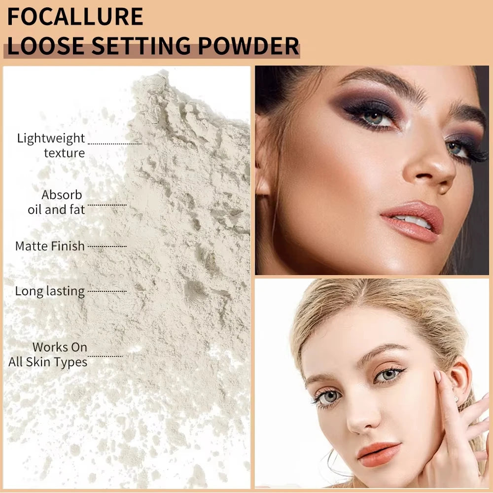 Banana Shaped Loose Powder Cosmetic Can Reduce Pores&fine Lines Zpaxo