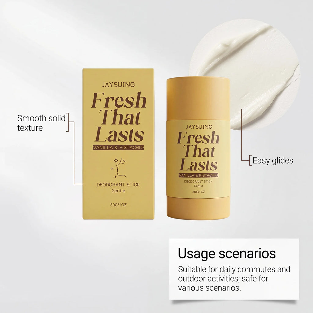 Vanilla Deodorant Antiperspirant Stick | Odor Control 30g Deodorant Stick Zpaxo
