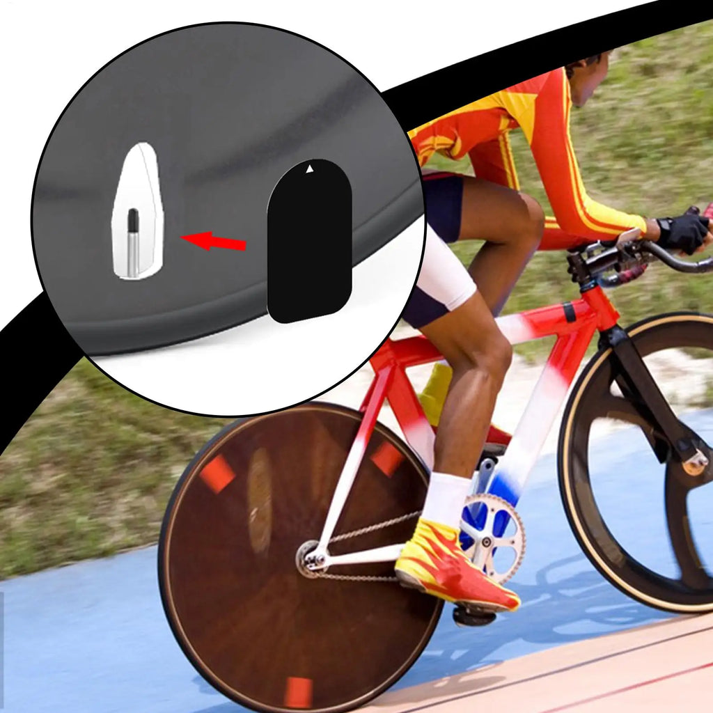 Bike Disc Valve Cover Dustproof Protective Sticker Road Carbon