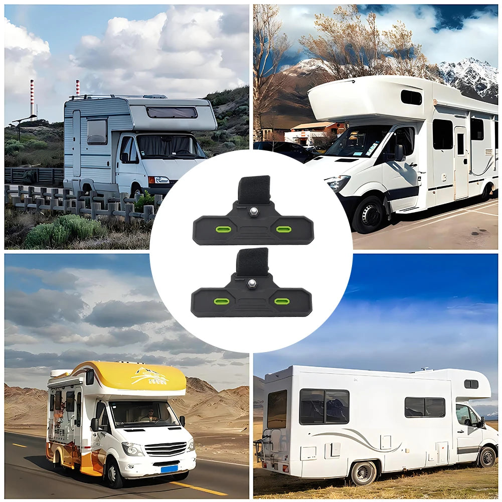 RV Canopy Fixture Nylon Travel Awning Clips Grippers Protects Rips