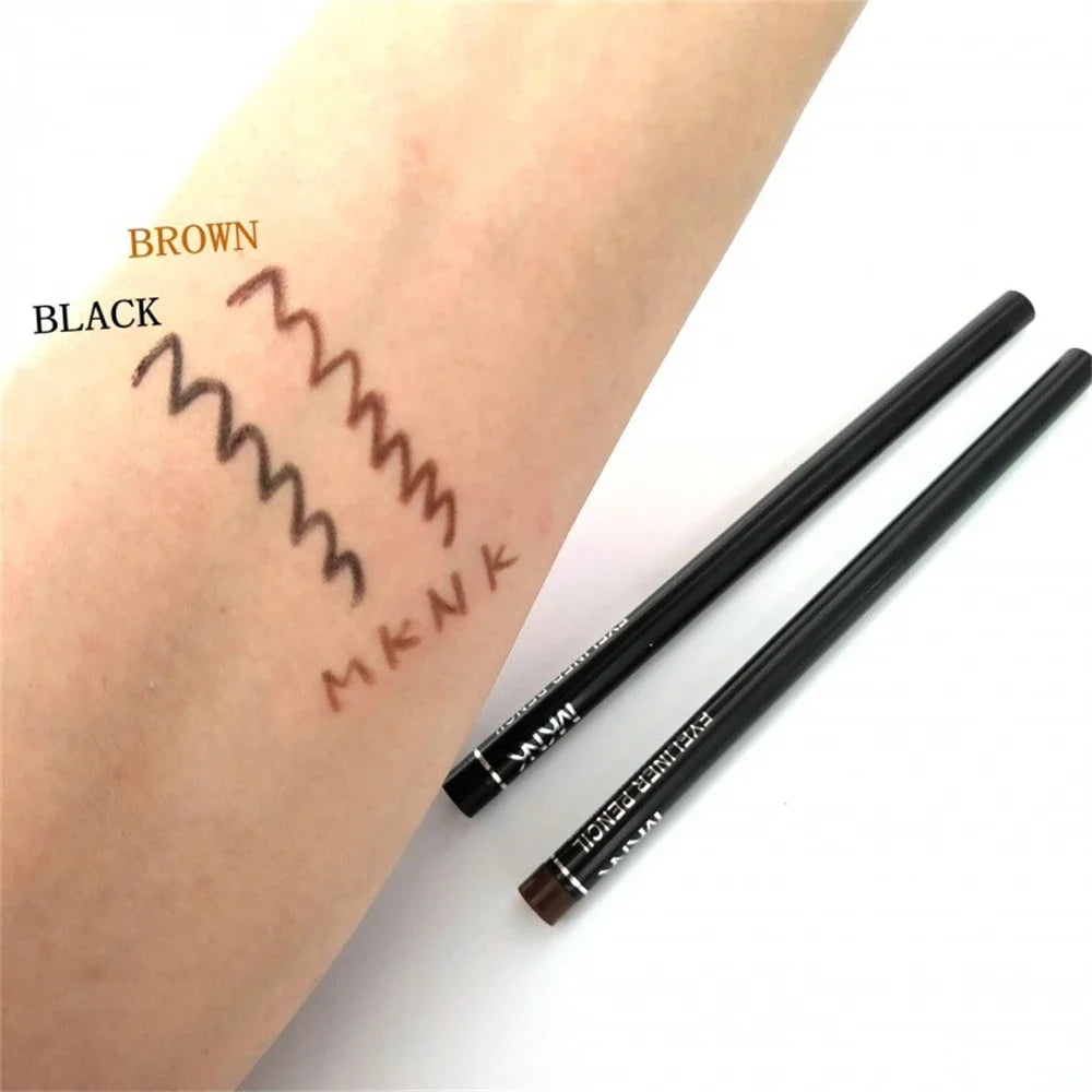 Colorful Eyeliner Lip Liner Gel Pencil No Smudge Silver Black Pink Zpaxo