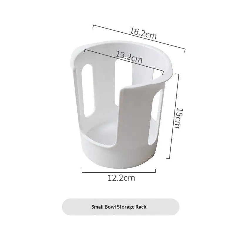 Multifunctional Bowl Storage Rack Dish Kitchen Tableware Draining