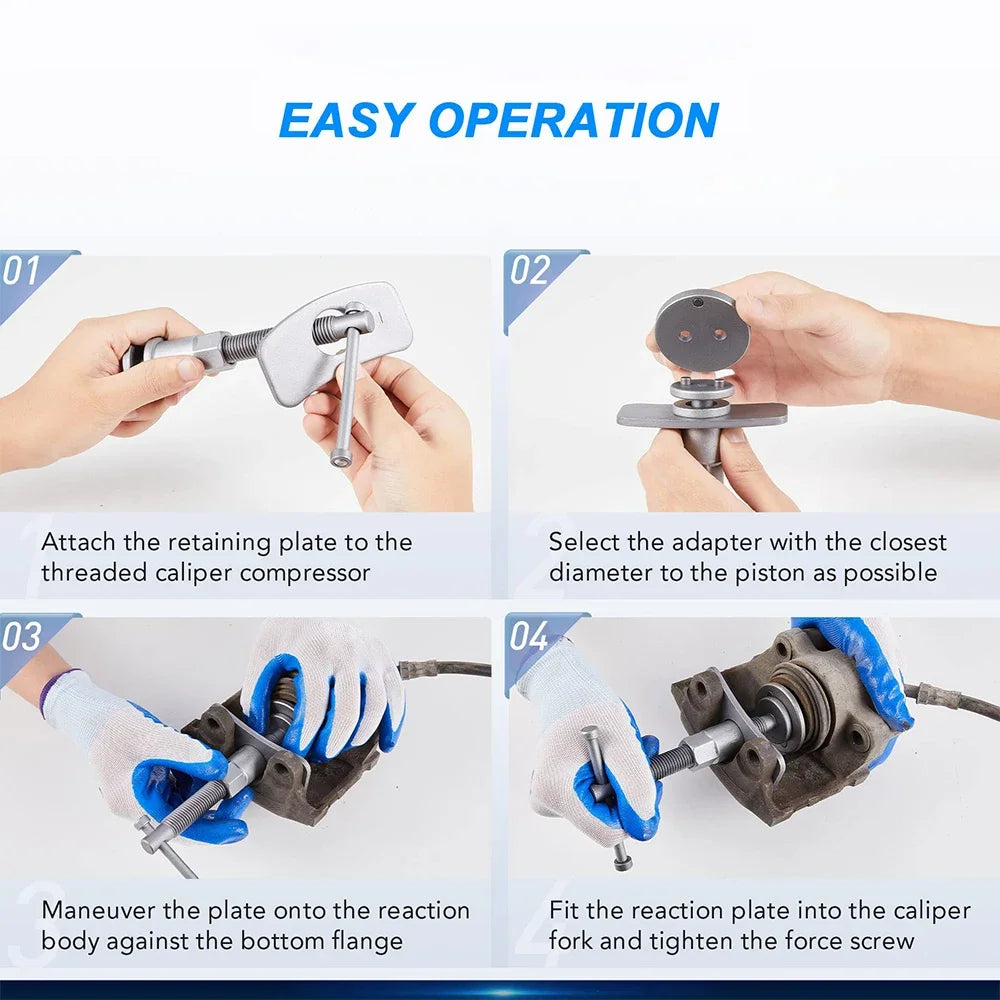 Disc Brake Caliper Service Tool Adjustment Car Auto Repair Piston Zpaxo