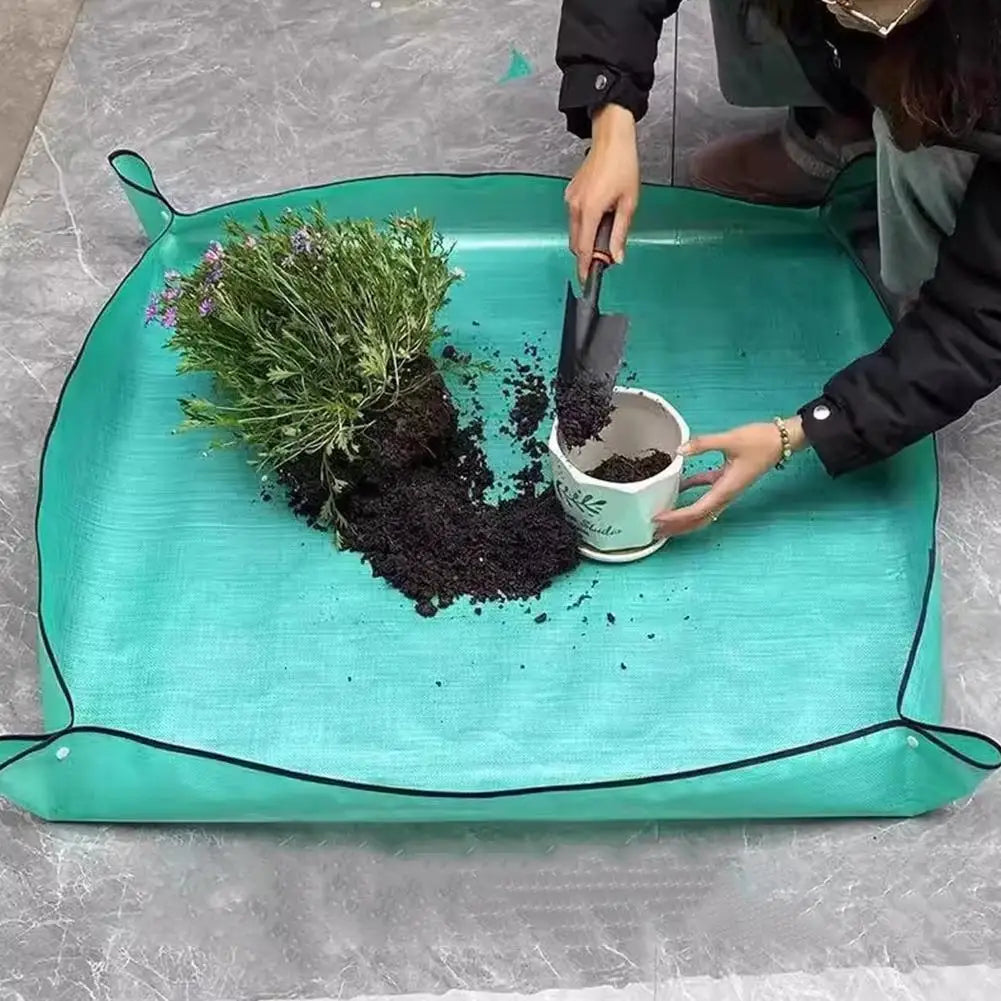 Waterproof Foldable Succulent Transplant Mat – S, M & L Gardening Transplant Mat Zpaxo