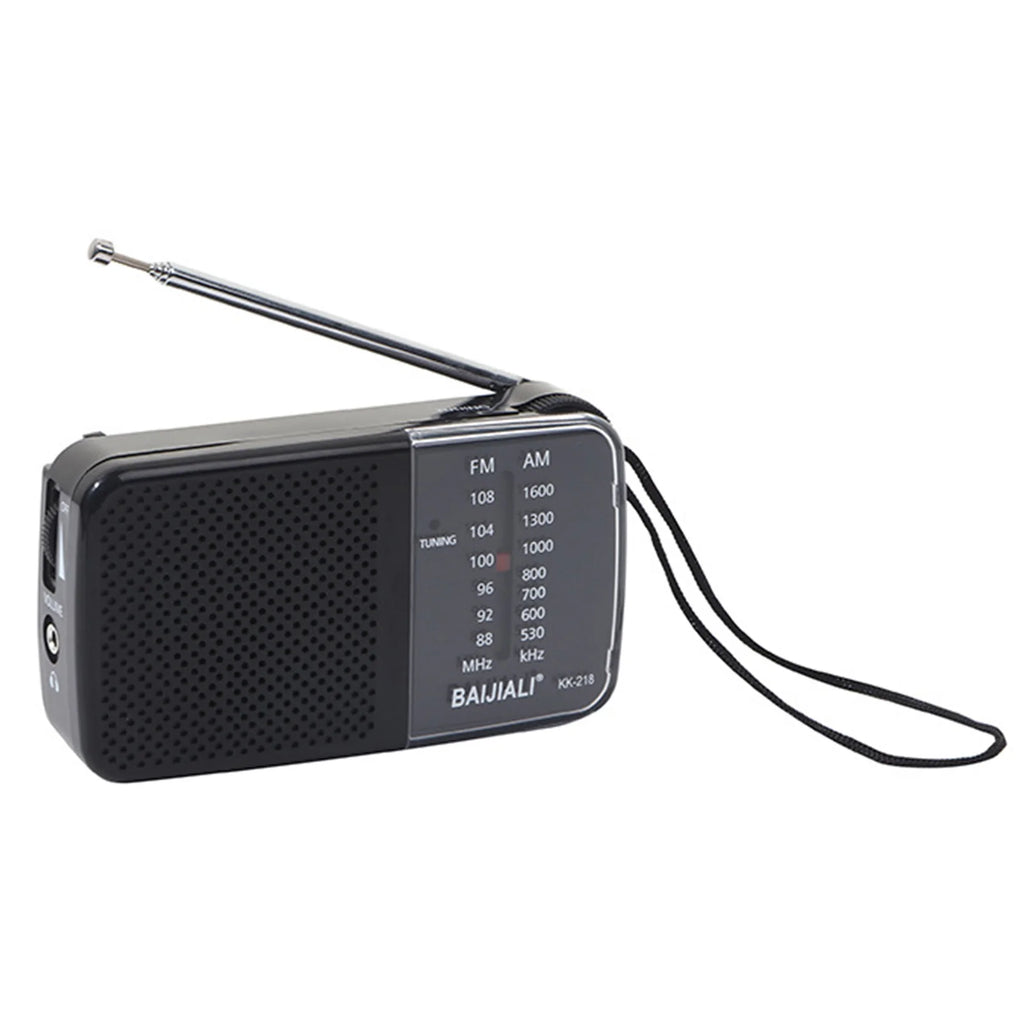 Mini World Receiver Rechargeable Full-wave Band Outdoor Emergency