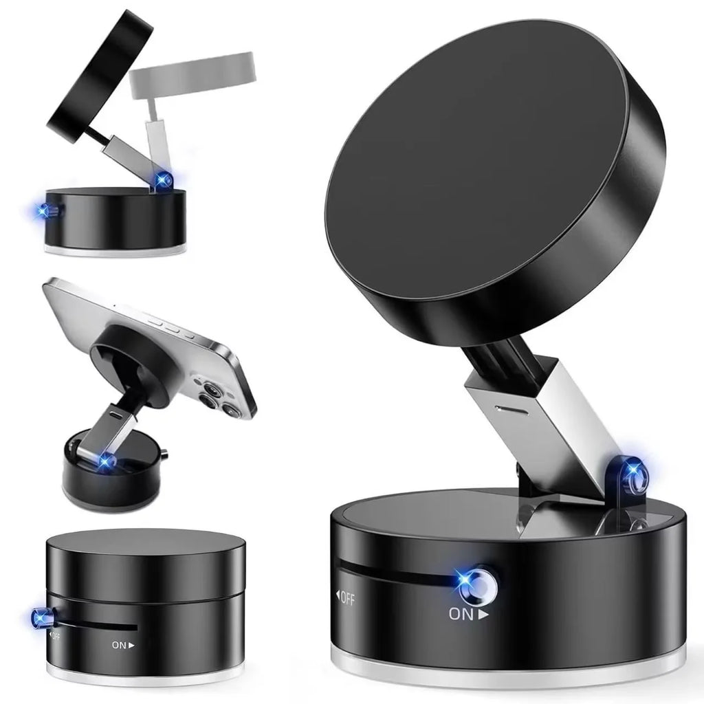 Super Magnetic Phone Holder Foldable Car Phone Holder Dashboard Phone Holder 360 Degree Rotating Vacuum Suction Cup GPS Holder Zpaxo