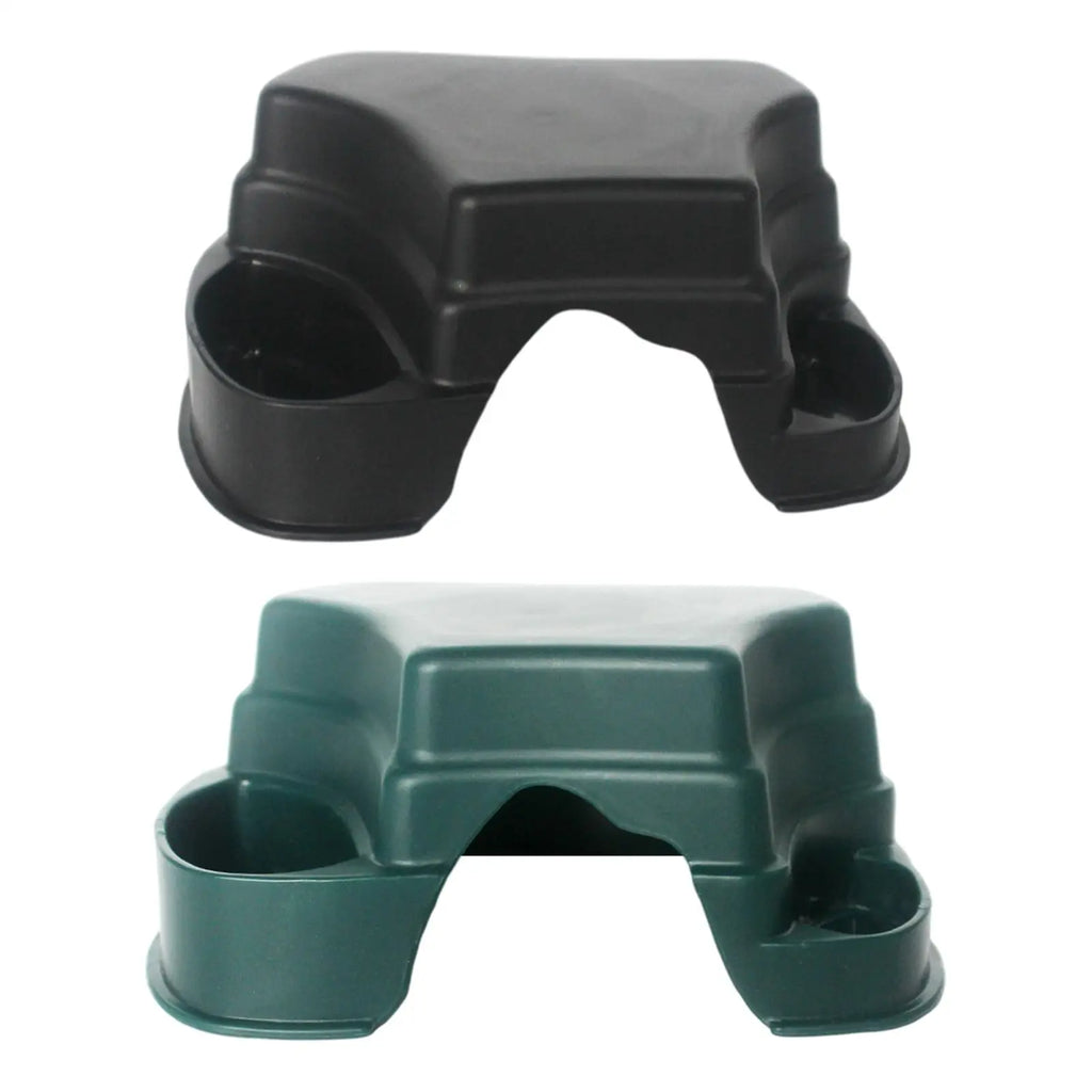 Plastic Reptile Hideout Cave Box Basin Shelter House Hiding Ornament Zpaxo