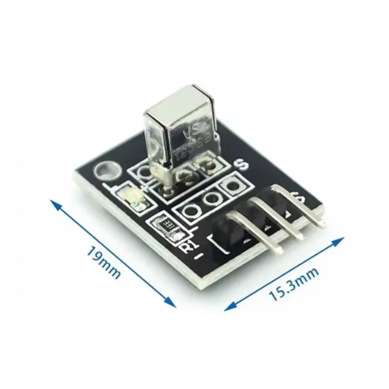 HX1838 Remote Control Robot Remote Control Module (Remote Control+Receiver Board) Infrared Wireless Remote Control Kit Zpaxo
