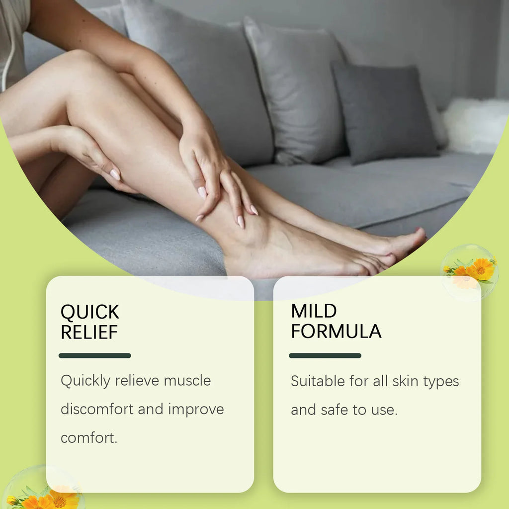 Ximonth Leg Care Cream Blood Circulation Reduce Swelling Angiitis Massage Improves Vitality Moisturizing Legs Treatment Cream Zpaxo
