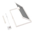 Screen Summer DIY Magnetic Flap System Easy to Install Home Door Screen for House Living Room Kitchen Bedroom Office Zpaxo Style D