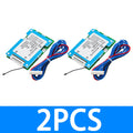 10S 42V Lithium Battery BMS Board (15A): Built-in Balance & Temperature Control for Polymer/18650 Cells Zpaxo 2PCS