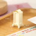 ▶1/12 Dollhouse Simulation Mini Furniture Model Dollhouse Living Room Scene Decoration Dolls House Ornament Pretend Play Toys Zpaxo A1