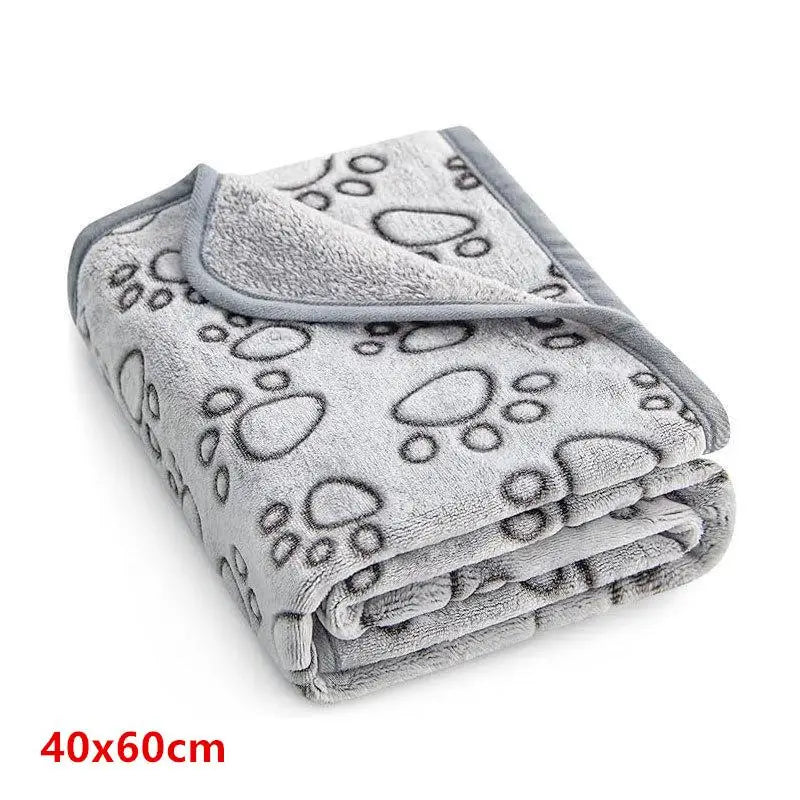 Ultra Soft Fluffy High Quality Pet Blanket Cute Cartoon Pattern Pet Mat Warm And Comfortable Blanket For Cat Dogs Cat Bath Towel Zpaxo S