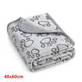 Ultra Soft Fluffy High Quality Pet Blanket Cute Cartoon Pattern Pet Mat Warm And Comfortable Blanket For Cat Dogs Cat Bath Towel Zpaxo S