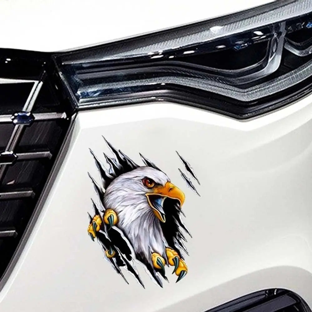 Scratch Blocking Car Styling Accessories Cool 3D Simulation Sticker Zpaxo