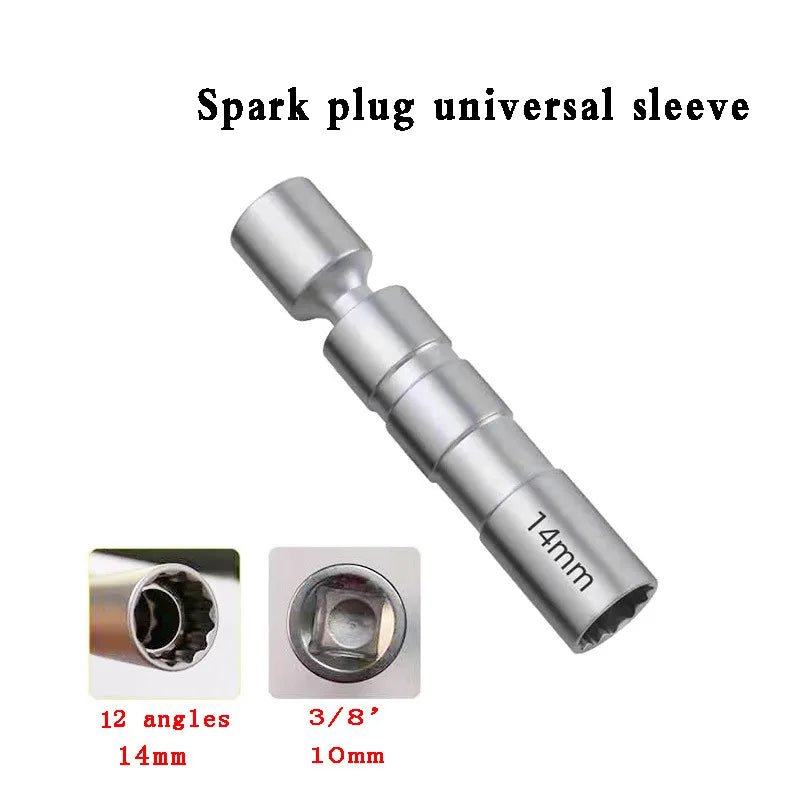 Magnetic Spark Plug Socket 14mm 16mm – Thin Wall 12-Point Wrench