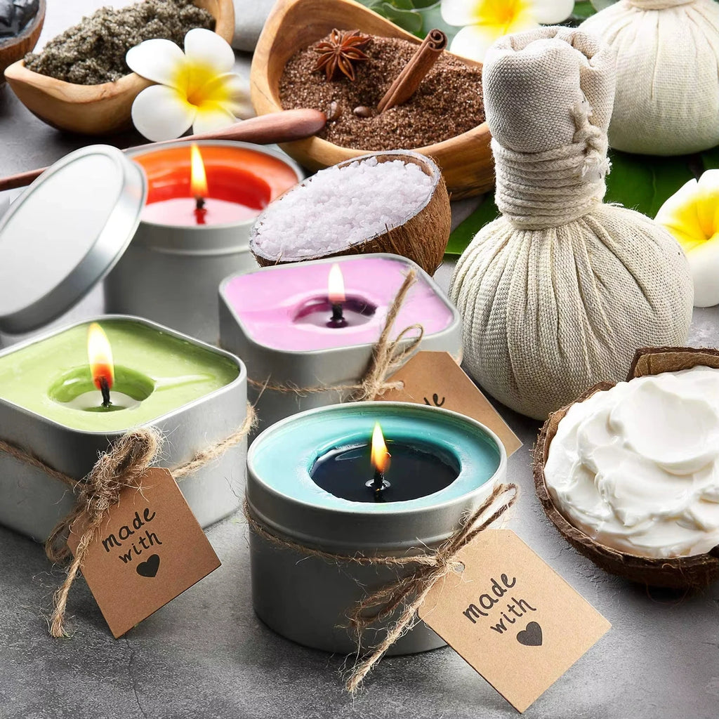 Natural Soy Wax Flakes for DIY Candle Making – 100g to 1kg Candle Making Wax Zpaxo