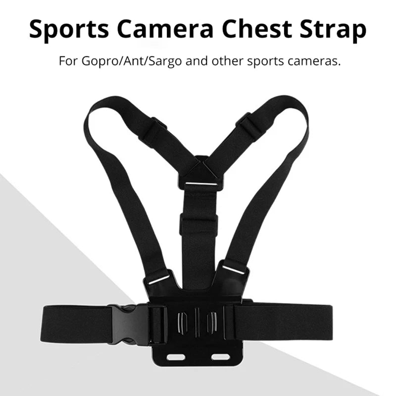 Universal Chest Strap Mount Belt Gopro Hero Series Insta360 X3 X2 DJI Zpaxo