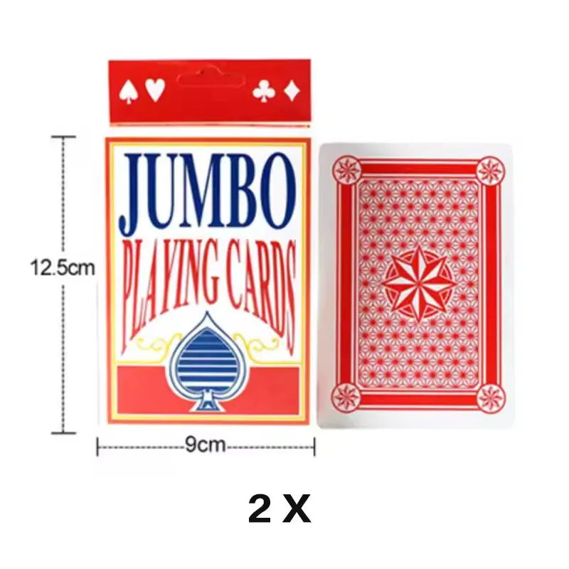 Jumbo Oversized Playing Cards 2x Larger 54 Wedding Birthday Party